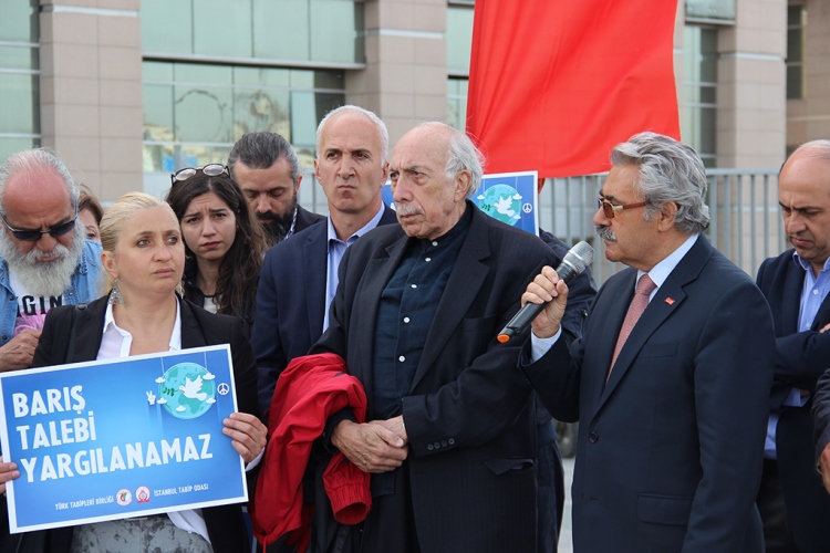 Barış Talebi Yargılanamaz, Tabip Odası Susturulamaz