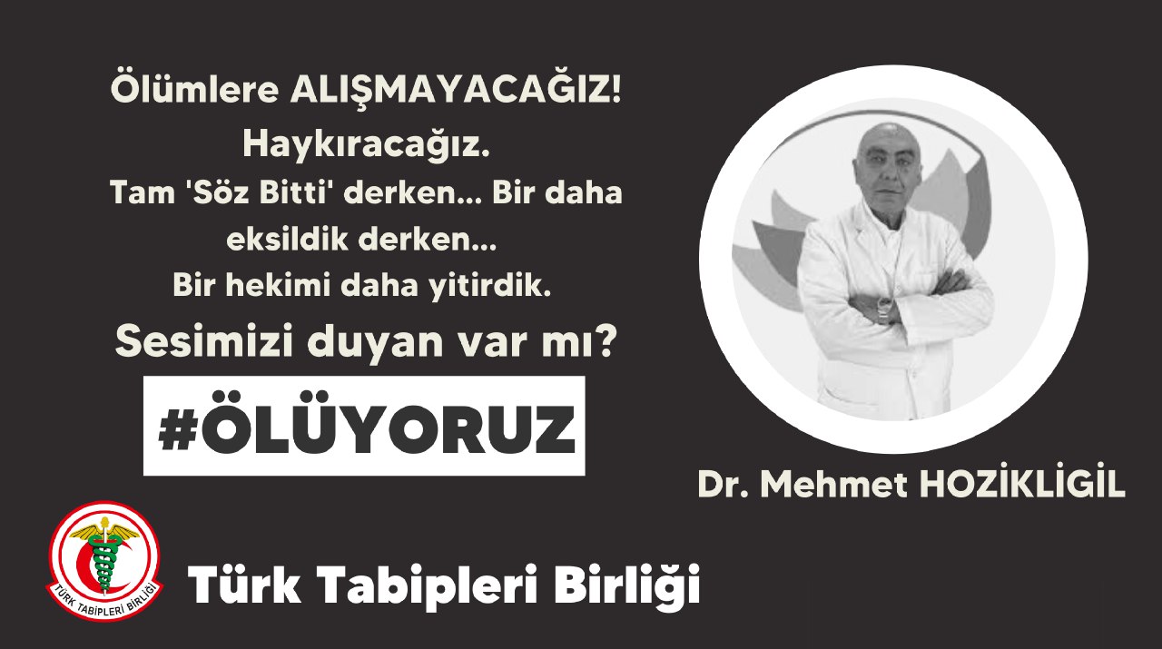 Ölümlere ALIŞMAYACAĞIZ! Haykıracağız.