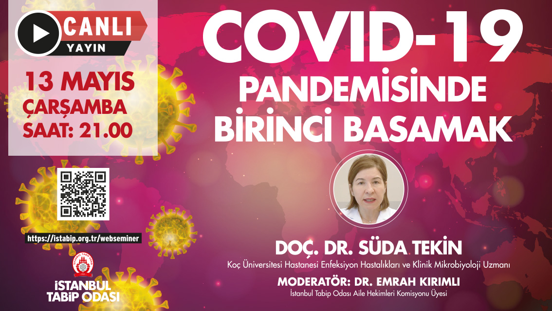 Covid-19 Pandemisinde Birinci Basamak | Doç. Dr. Süda Tekin - Uzm. Dr. Emrah Kırımlı