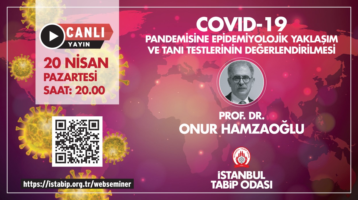 COVID-19 Pandemisine Epidemiyolojik Yaklaşım ve Tanı Testleri | Prof. Dr. Onur Hamzaoğlu