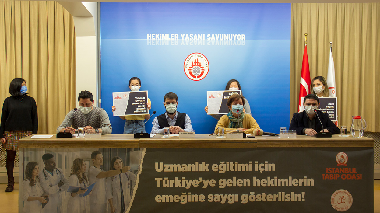 Yabancı Uyruklu Asistan Hekimlerin Emeğine Saygı Gösterilmelidir