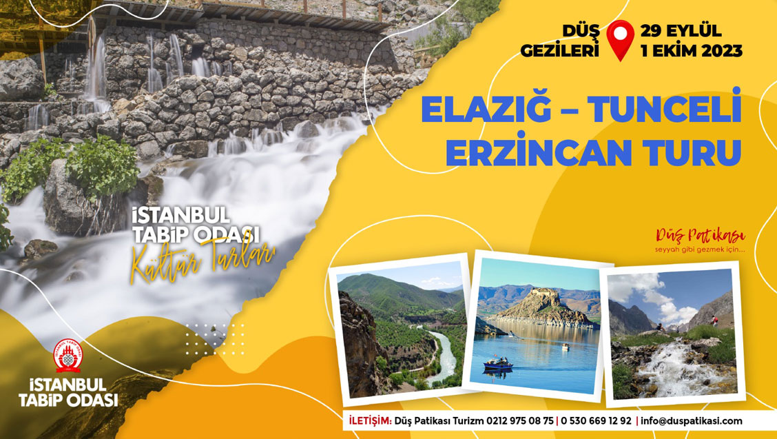 Düş Gezileri Elazığ-Tunceli-Erzincan Turuyla Devam Ediyor