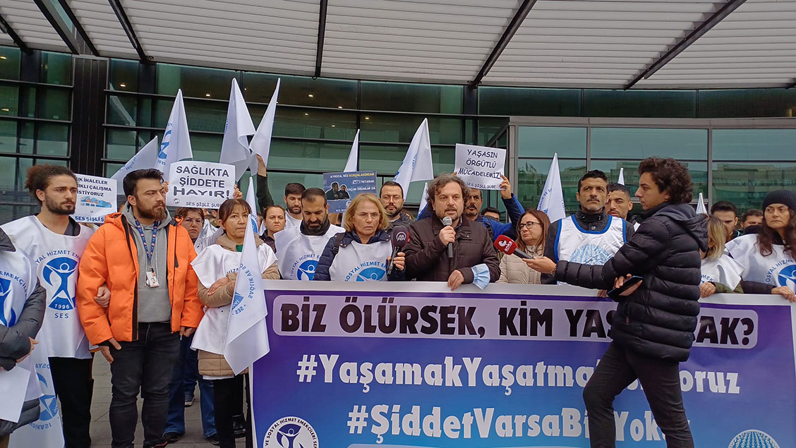 SES'in Basın Açıklamasına Destek Verdik: Biz Ölürsek Kim Yaşatacak?