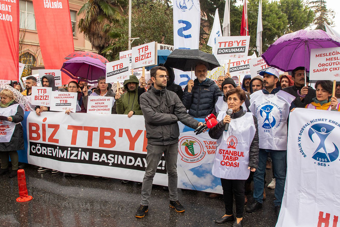 Basın Açıklaması - TTB Hekimlerle Birlikte Hekimler İçin Çalışmalarına Devam Edecek!