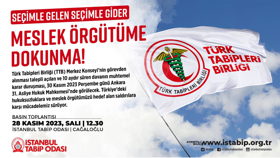Basın Toplantısına Davet - Seçimle Gelen Seçimle Gider, Meslek Örgütüme Dokunma!