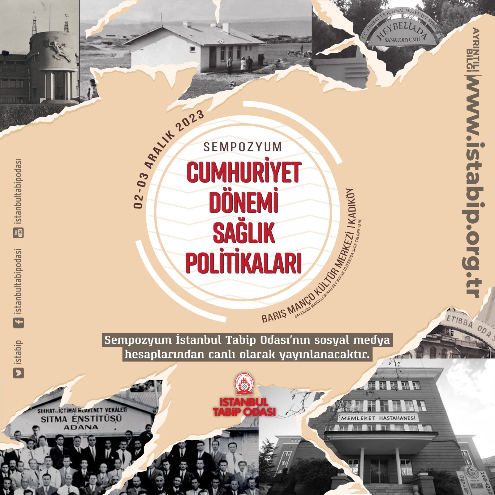 İstanbul Tabip Odası Cumhuriyet Dönemi Sağlık Politikaları Sempozyumu