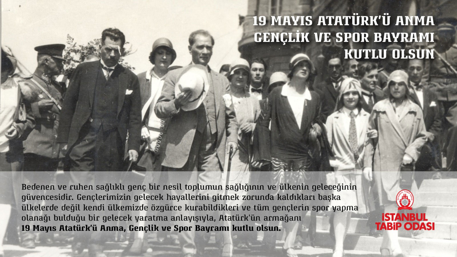19 Mayıs Atatürk'ü Anma, Gençlik Ve Spor Bayramı Kutlu Olsun