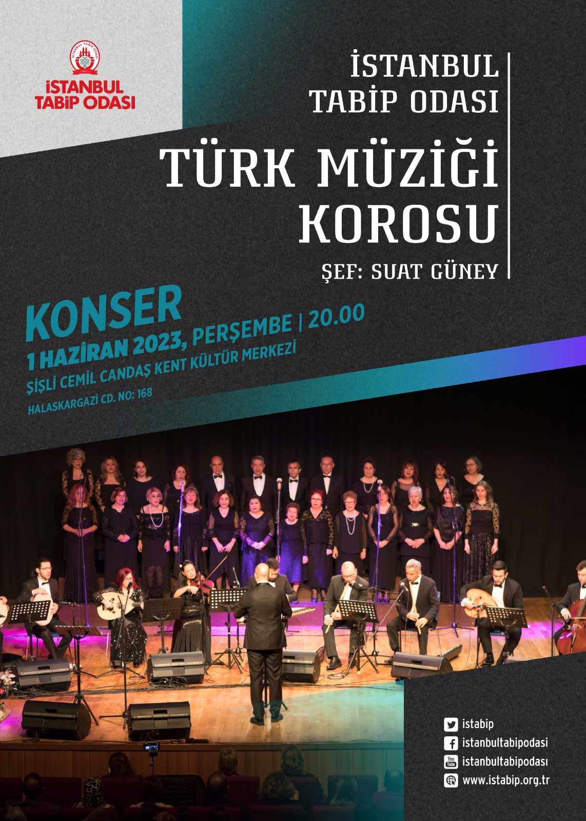 İstanbul Tabip Odası Türk Sanat Müziği Korosu 1 Haziran'da Sahne Alıyor