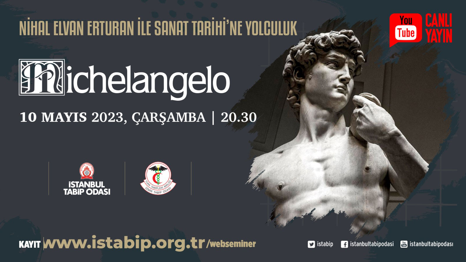 Nihal Elvan Erturan ile Sanat Tarihine Yolculuk Michelangelo İle Devam Ediyor