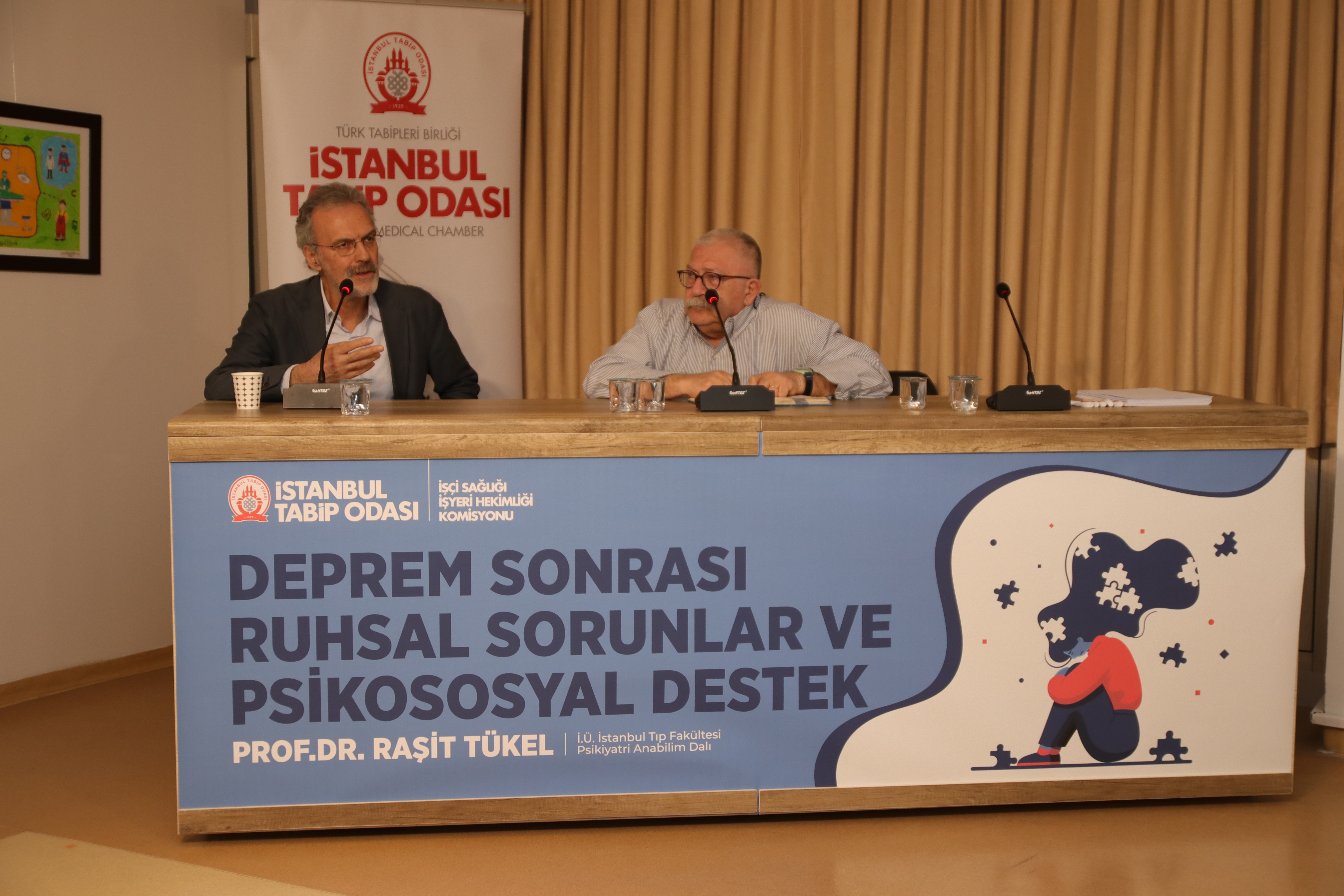 Prof. Dr. Raşit Tükel'in Sunumuyla Deprem Sonrası Ruhsal Sorunlar Ve Psikososyal Destek Semineri