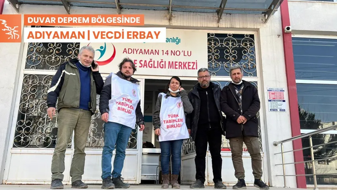 TTB, Adıyaman'da sağlık hizmeti veriyor: Salgın riski çok uzakta değil - Gazete Duvar