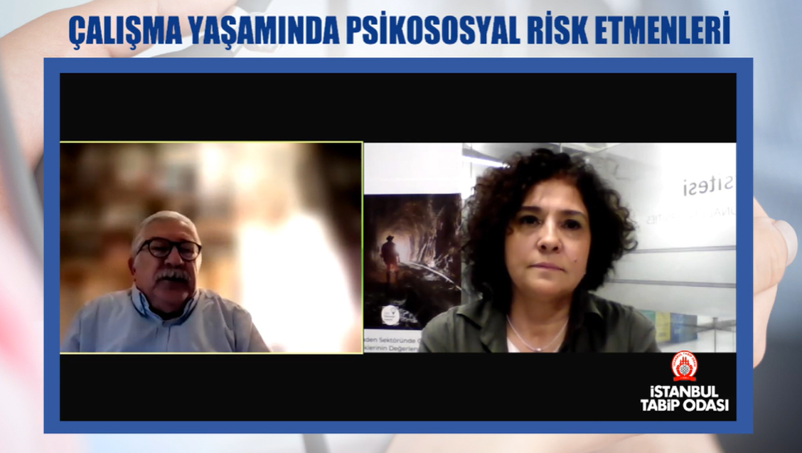 Çalışma Yaşamında Psikososyal Risk Etmenleri Konulu Web Semineri Yapıldı