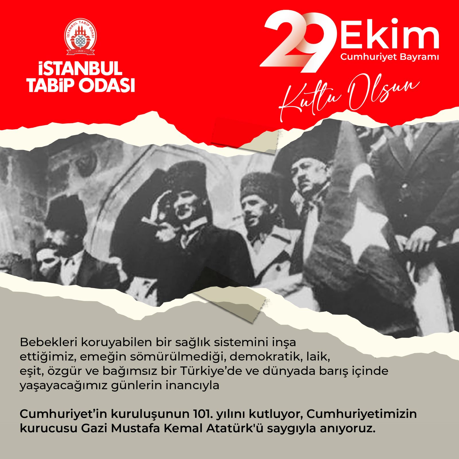 29 Ekim Cumhuriyet Bayramı Kutlu Olsun!