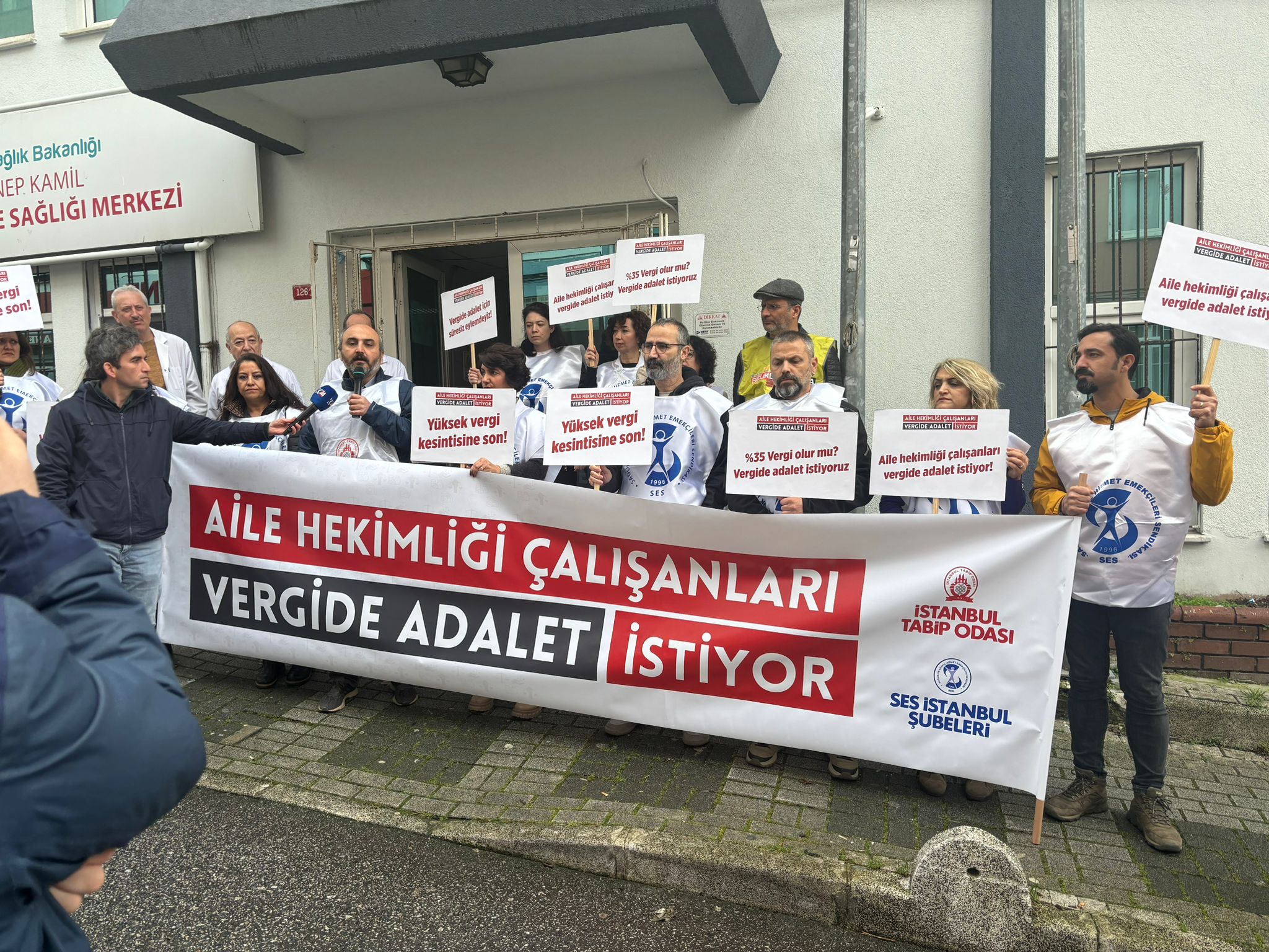 Vergide Adalet Eylemlerinde Dördüncü Hafta