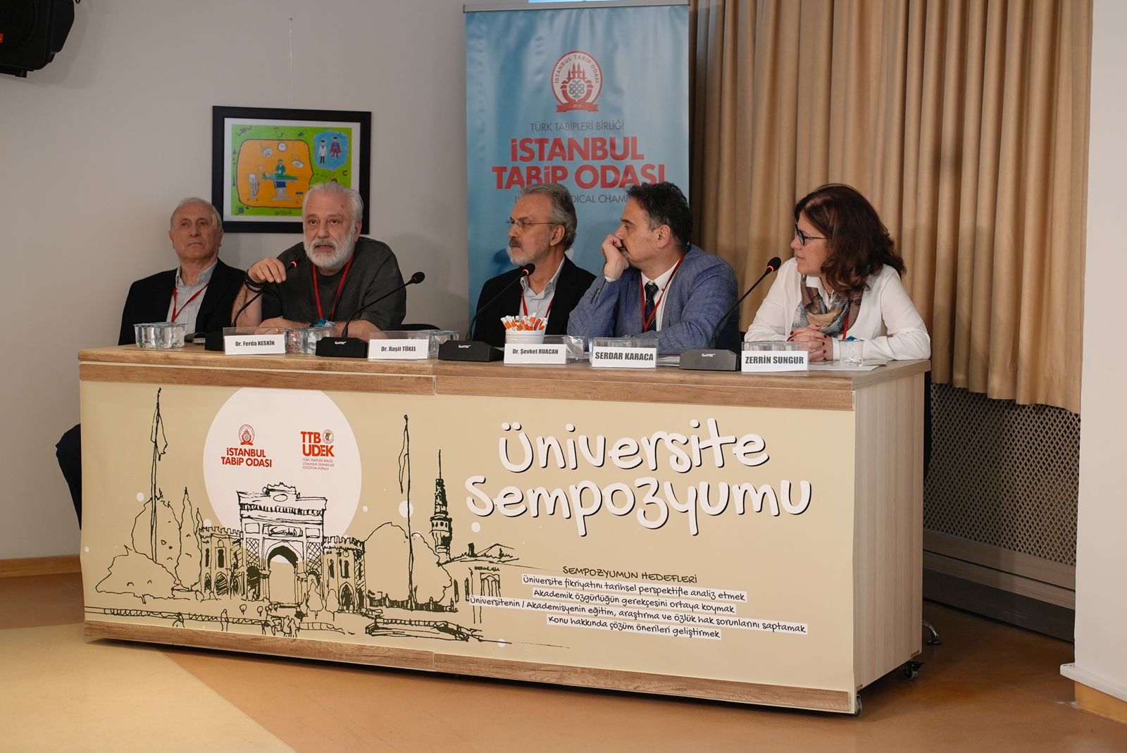 TTB UDEK ve İstanbul Tabip Odası Üniversite Sempozyumu Düzenledi