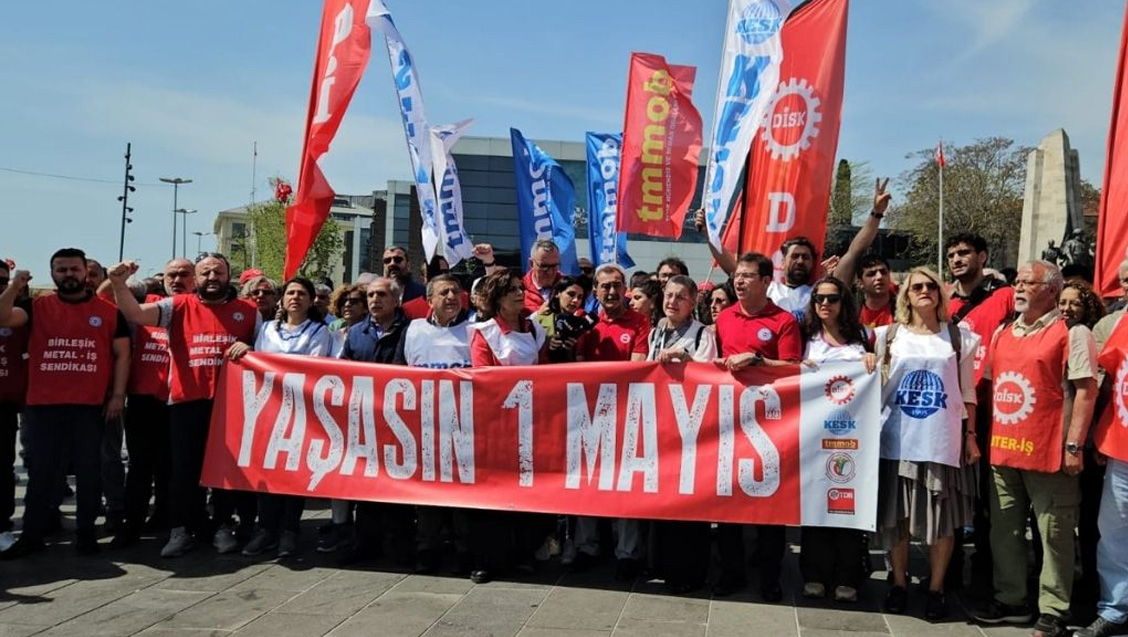 DİSK, KESK, TMMOB, TTB ve TDB’den 1 Mayıs Çağrısı: Taksim Meydanı Başta Olmak Üzere Ülkenin Dört Bir Yanındaki 1 Mayıs Meydanlarında Buluşacağız