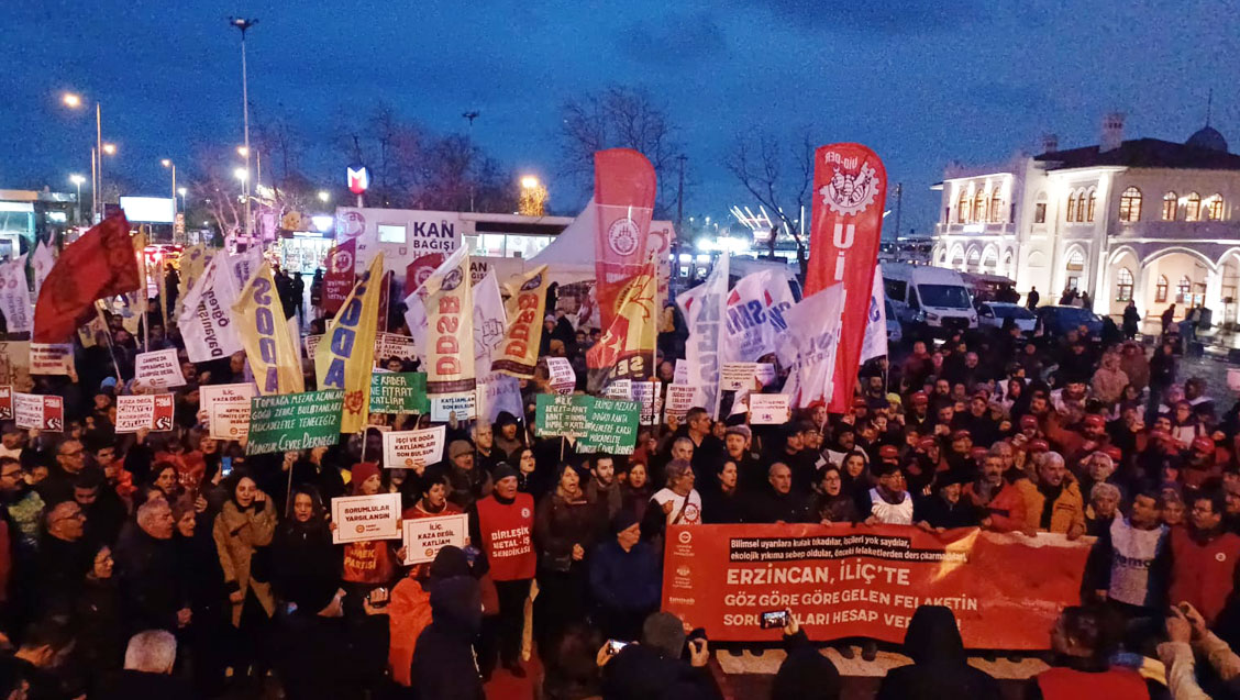İliç'te Yaşanan Maden Katliamı Kadıköy'de Protesto Edildi: Sorumlular Hesap Verecek!