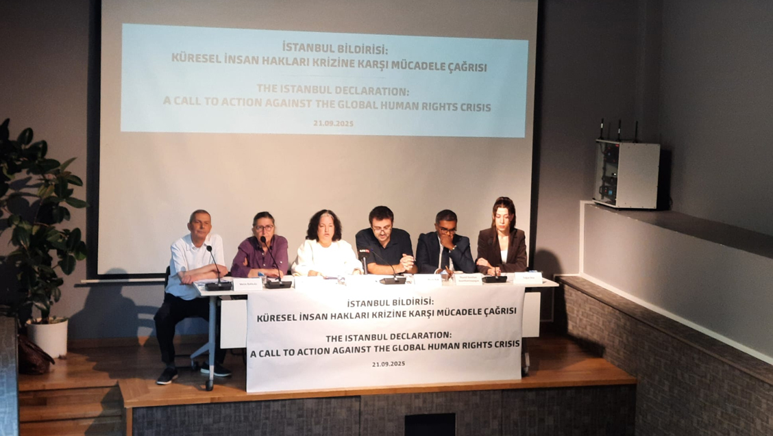 İnsan Hakları Savunucularından İstanbul Bildirisi: Küresel İnsan Hakları Krizine Karşı Mücadele Çağrısı
