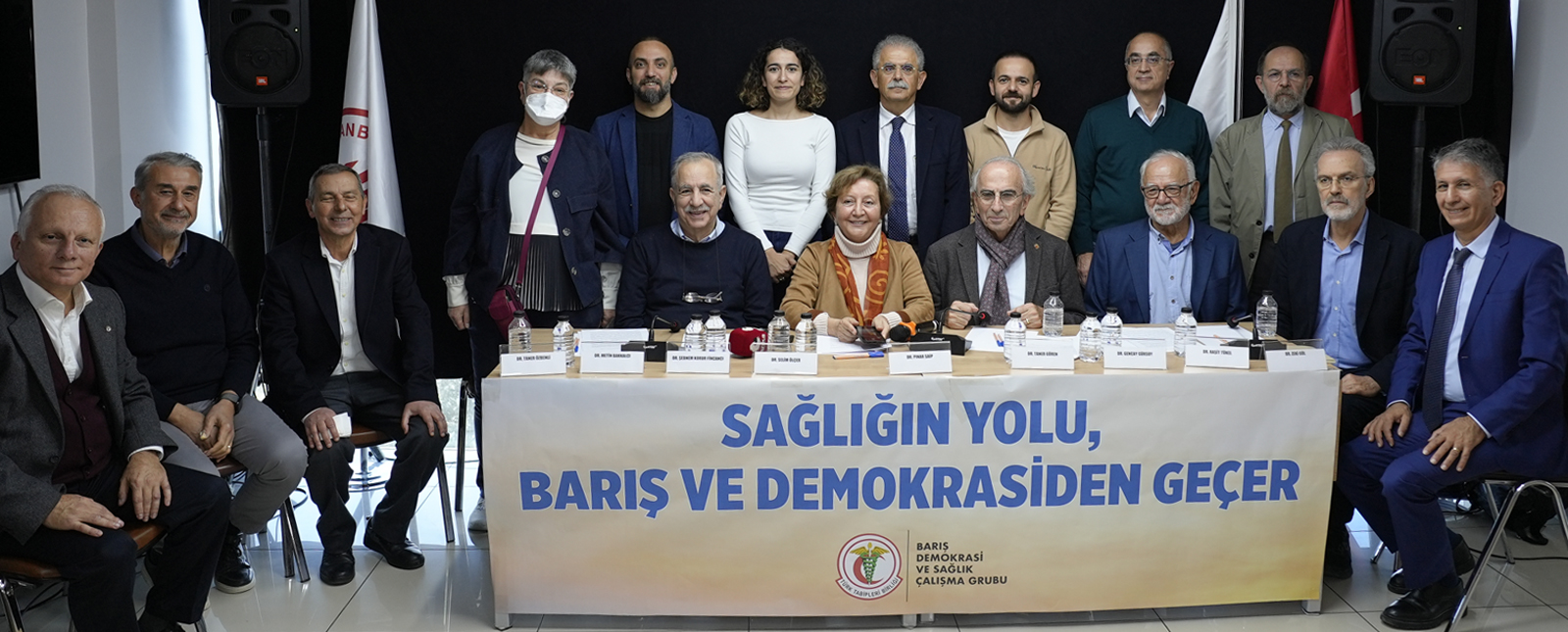 TTB Barış, Demokrasi ve Sağlık Çalışma Grubu Kuruluşunu Açıkladı: Sağlığın Yolu, Barış ve Demokrasiden Geçer