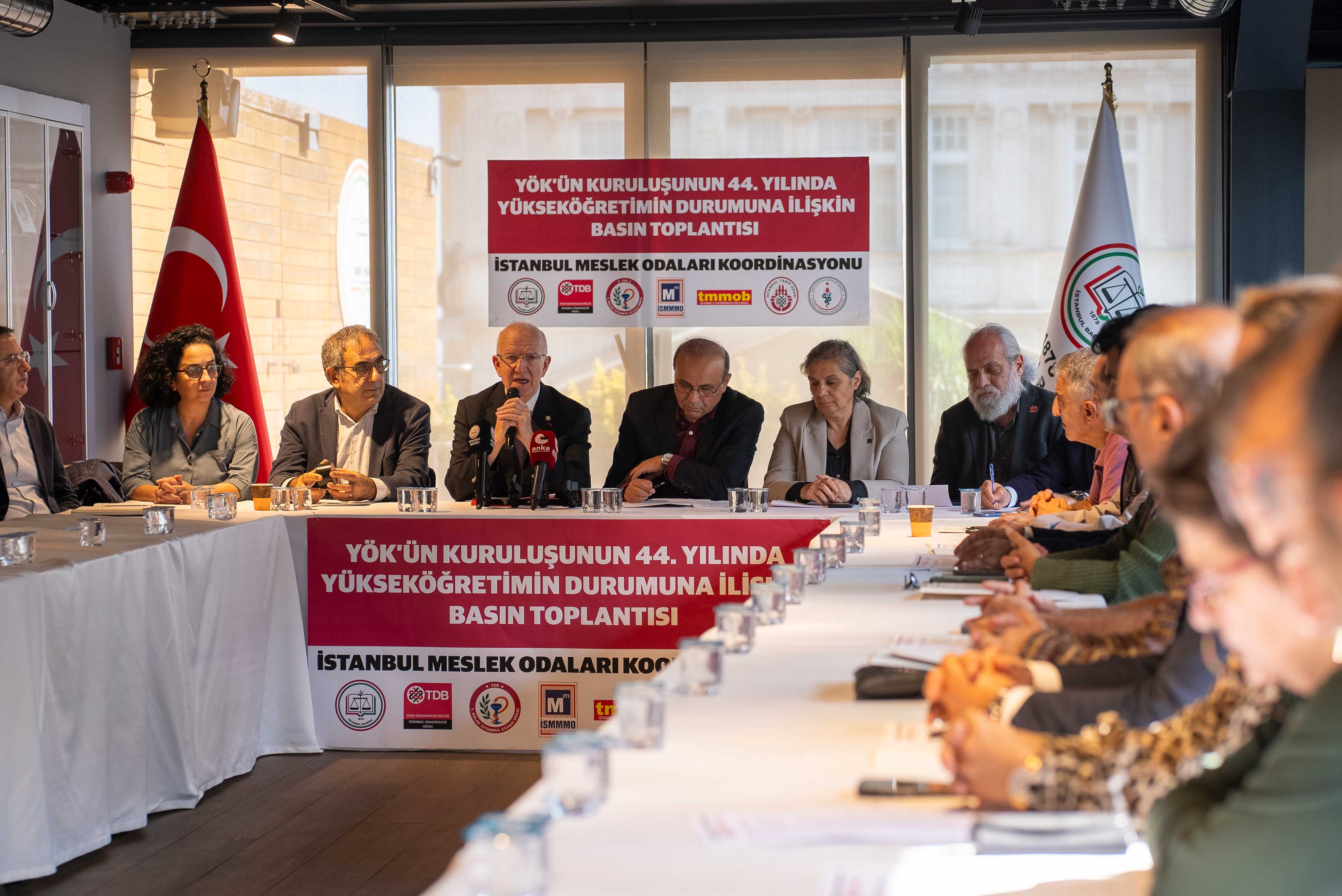 İstanbul Meslek Odaları Koordinasyonu'ndan YÖK'ün 44. Kuruluş Yıldönümünde Yükseköğretimin Durumuna İlişkin Değerlendirme