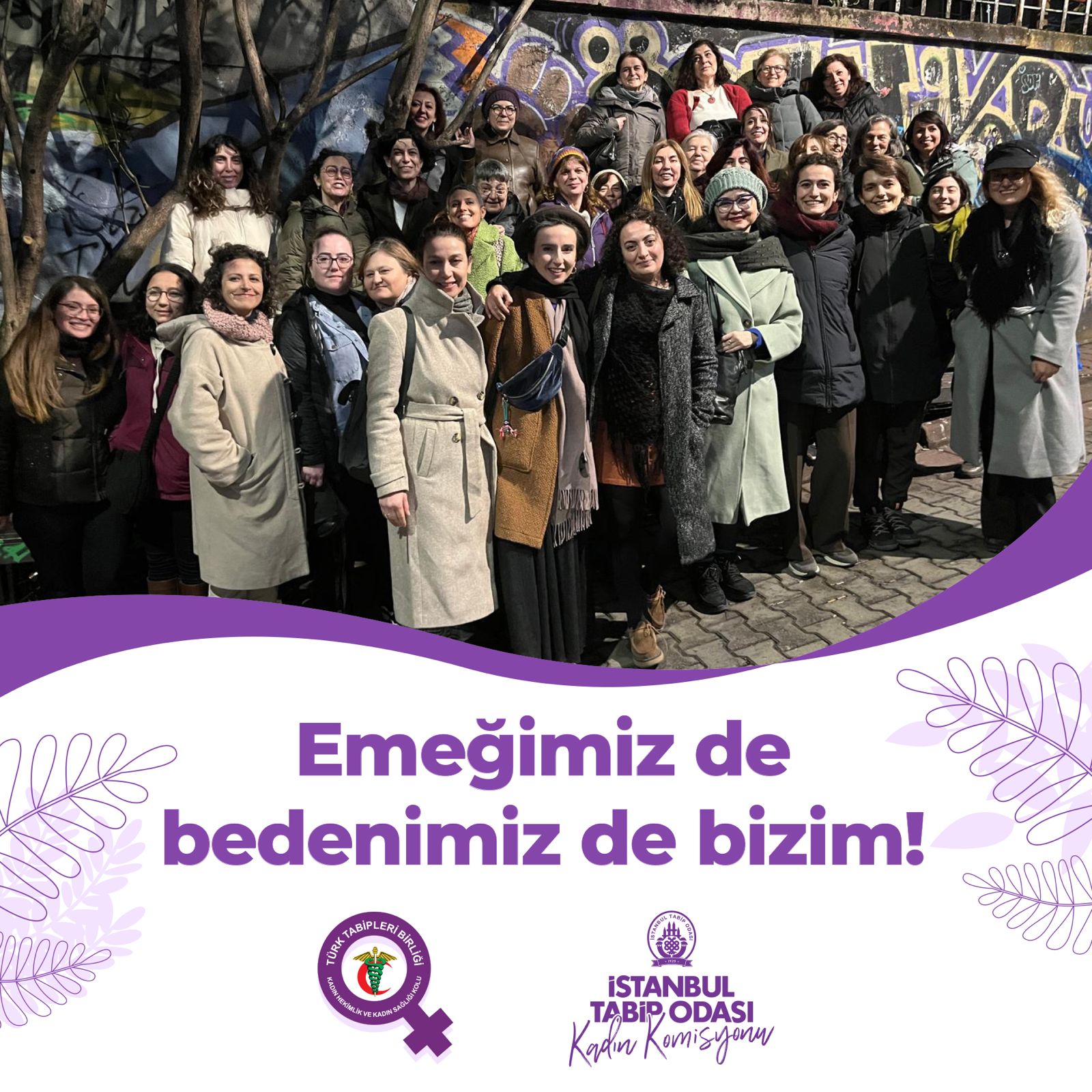 8 Mart Dünya Kadınlar Günü Kutlu Olsun! Emeğimiz de Bedenimiz de Bizim!