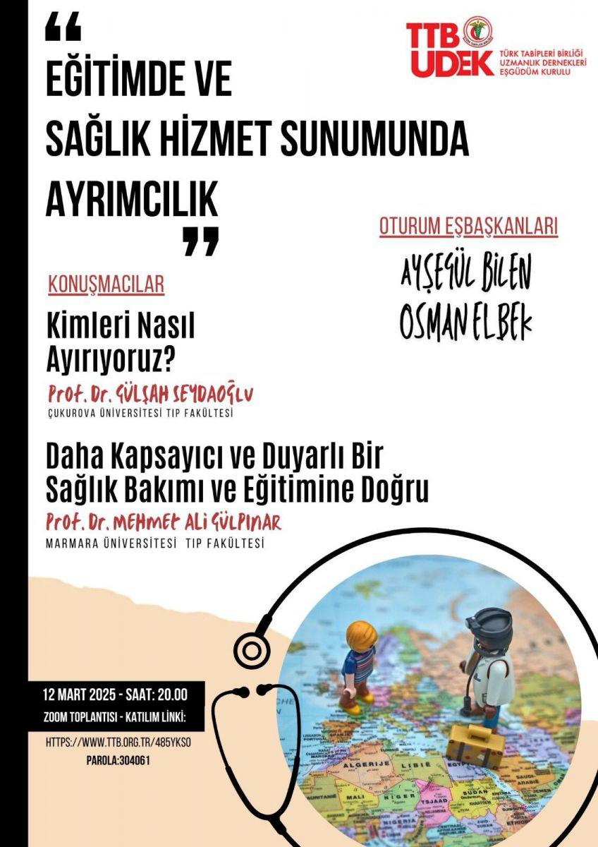 WEBİNAR: Eğitimde ve Sağlık Hizmet Sunumunda Ayrımcılık