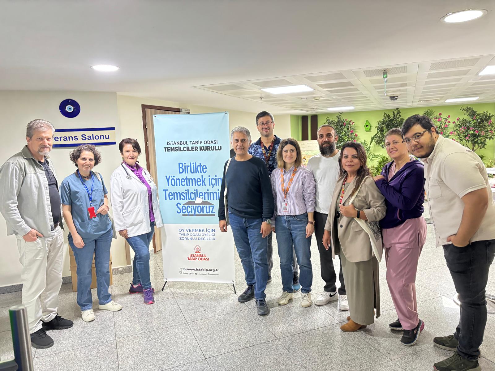 Bakırköy Dr. Sadi Konuk Eğitim ve Araştırma Hastanesi'nde Temsilci Seçimi Yapıldı