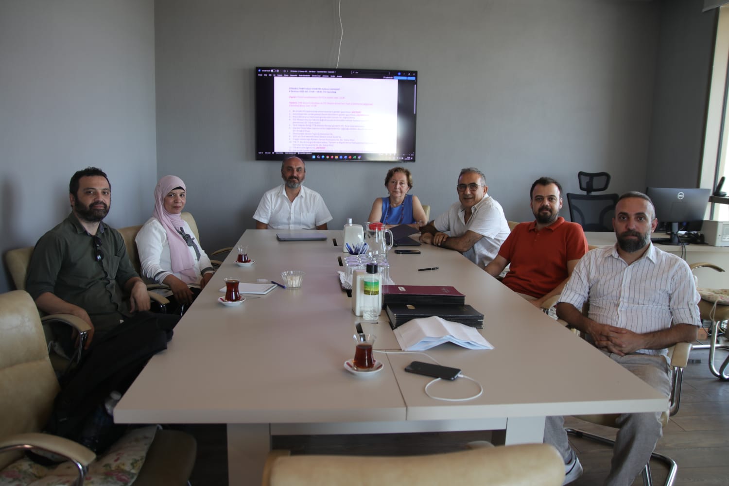 Filistin Ulusal İşçi Sendikaları Konfederasyonu Kudüs Sorumlusu Suzan Abdel-Salam, Odamızı Ziyaret Etti