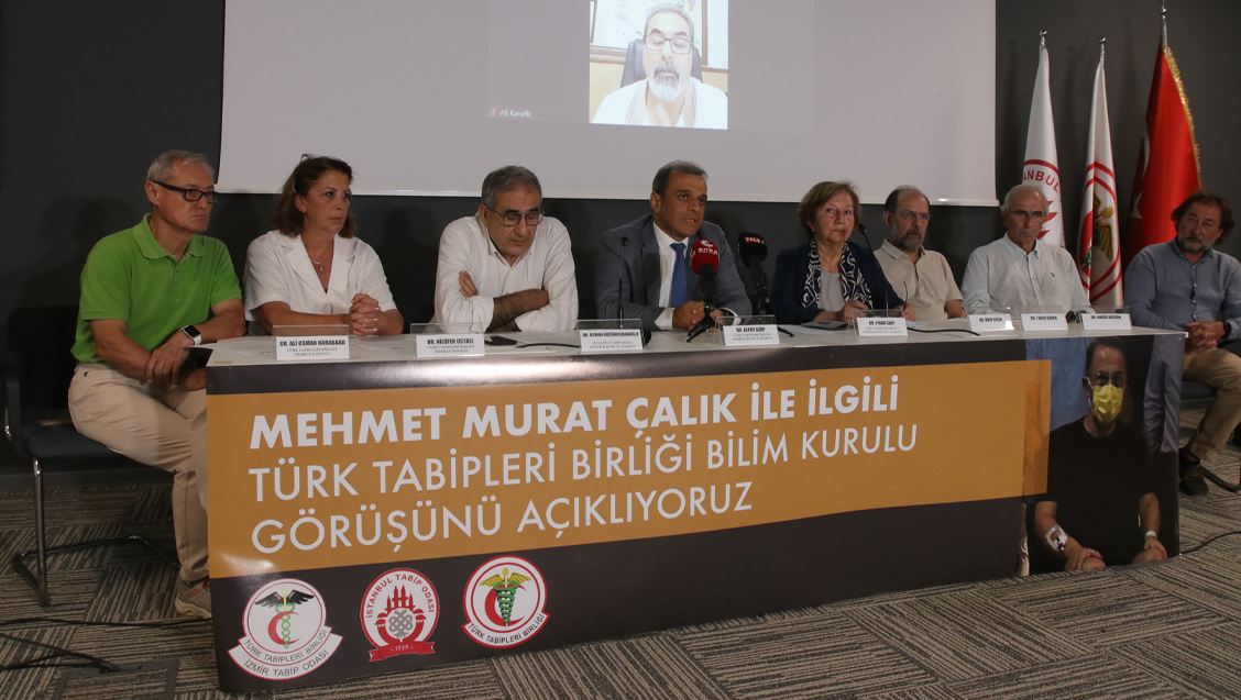 TTB Bilim Kurulu Mehmet Murat Çalık’la İlgili Görüşünü Açıkladı: Acil Önlem Alınmalı ve Tutuksuz Yargılanmanın Yolu Açılmalıdır!