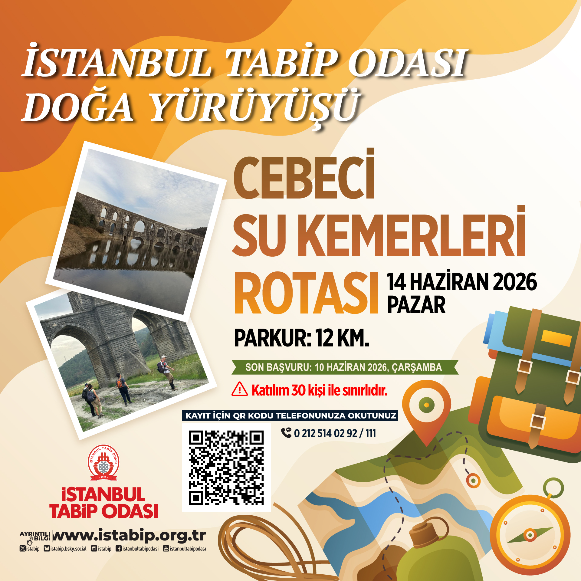 Doğa Yürüyüşü - Cebeci Su Kemerleri Rotası
