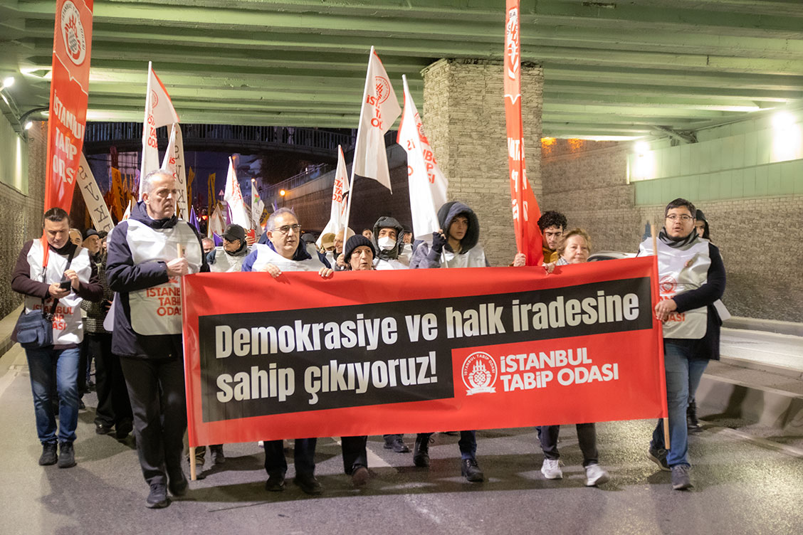 19 Mart'ın Birinci Yılında Demokrasi ve Halk İradesine Sahip Çıkmak İçin Saraçhane'deydik!
