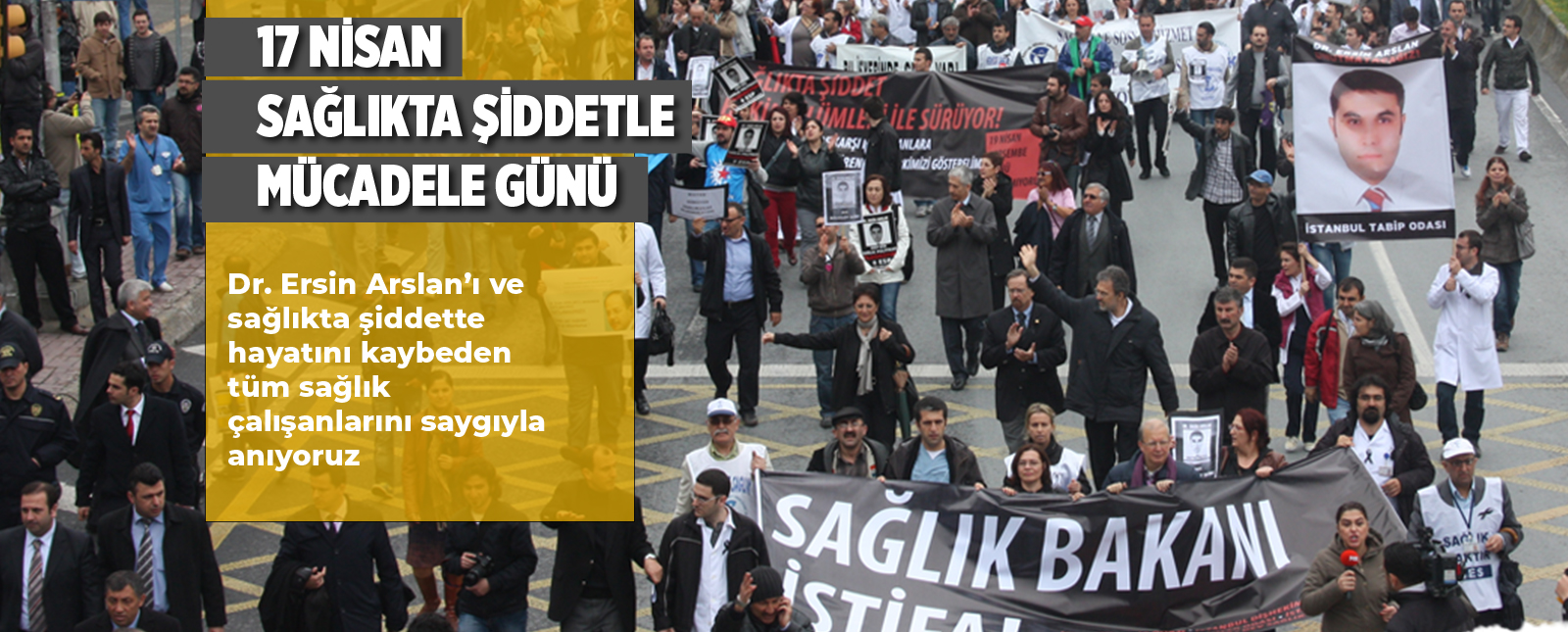 Şiddetsiz Bir Sağlık Sistemi, Şiddetsiz Bir Hekimlik Ortamı, Şiddetsiz Bir Ülke Mümkün ve Zorunludur!