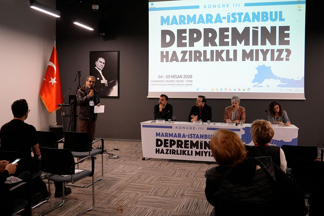 “Marmara-İstanbul Depremine Hazırlıklı mıyız?” Kongresi Yapıldı