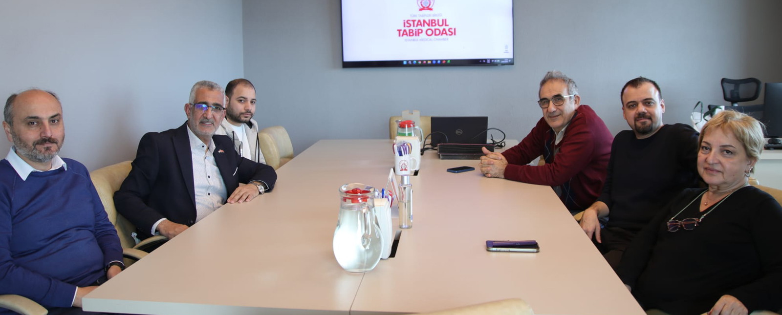 Gazze Sağlık Bakanlığı Yetkilisi Odamızı Ziyaret Etti