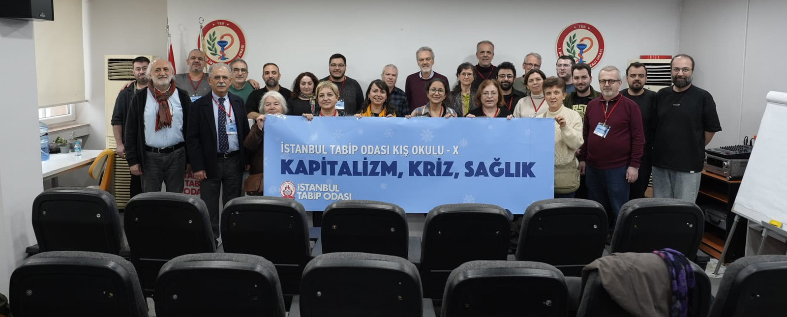 ''Kapitalizm, Kriz, Sağlık'' Başlıklı Kış Okulumuzu Gerçekleştirdik