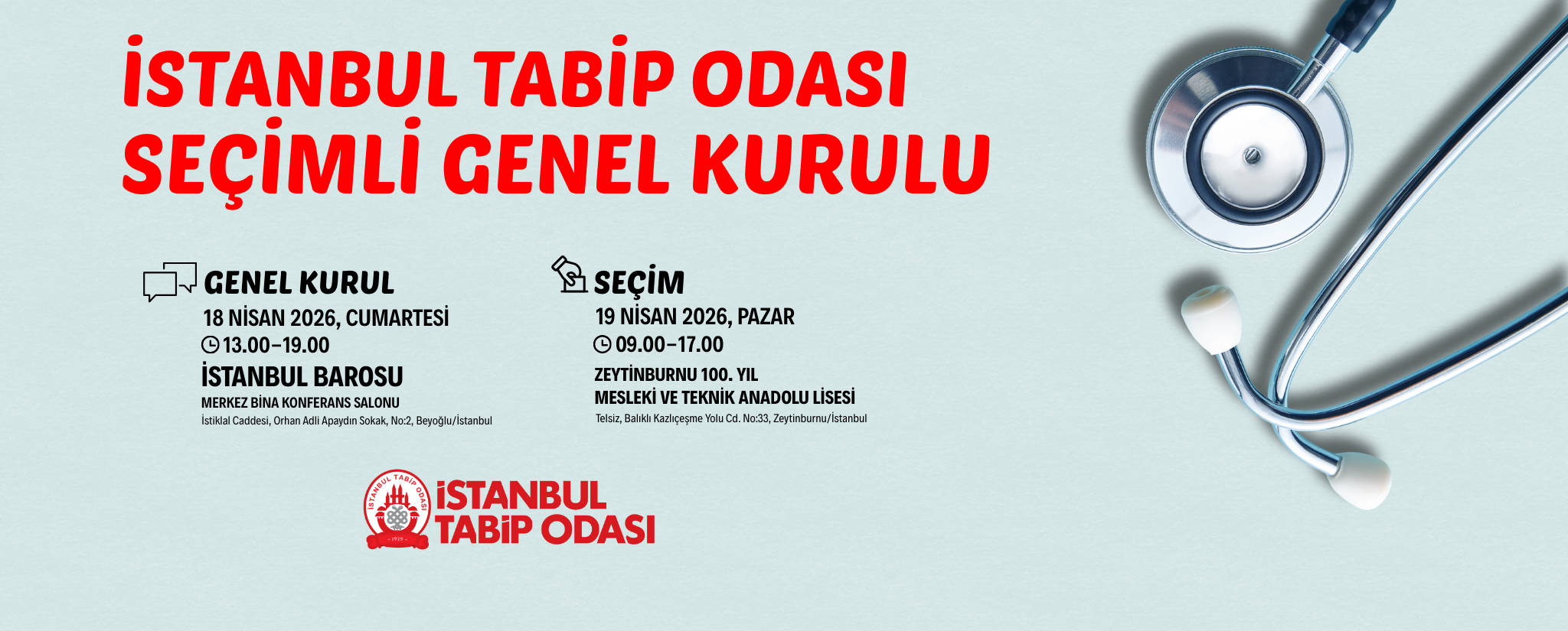 İstanbul Tabip Odası Seçimli Genel Kurulu